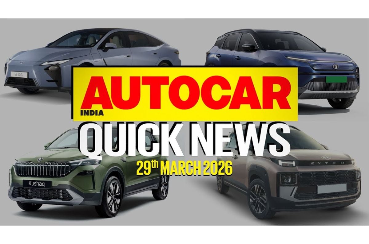 Quick News video: March 29, 2026 - Introduction | Autocar India