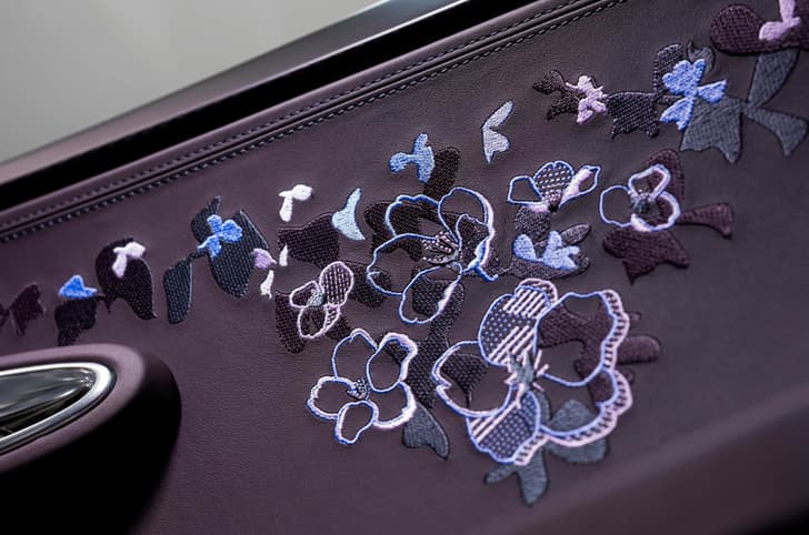 Bugatti W16 Mistral 'Caroline' door design