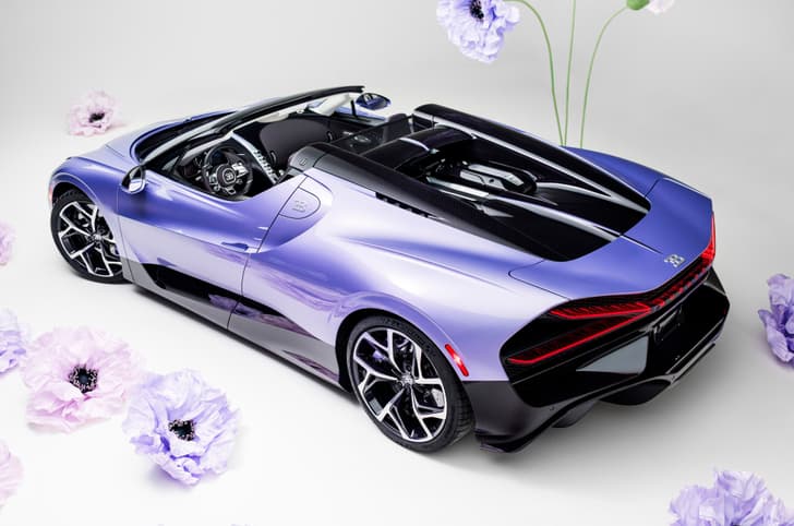 Bugatti W16 Mistral 'Caroline' rear quarter design