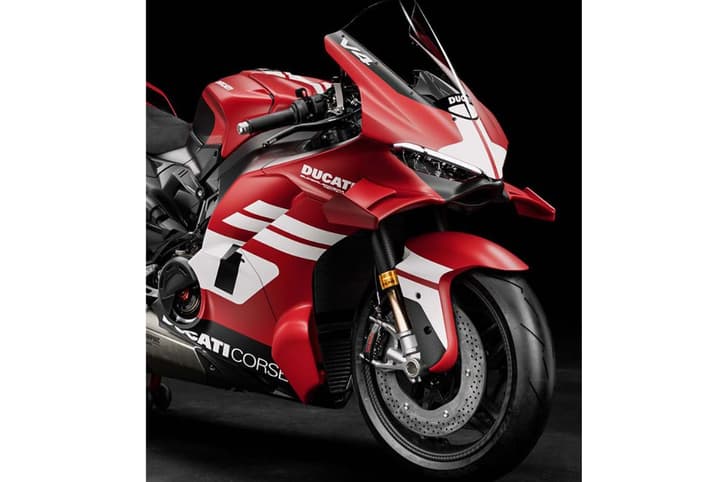 Ducati Superleggera V4 Centenario side shot 