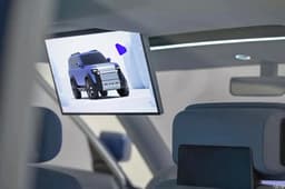 Chery -JLR Freelander Concept 97 roof mounted entertainment screen