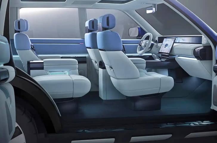 Chery -JLR Freelander Concept 97 interior space