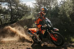 KTM 890 Adventure R Rally off road shot 