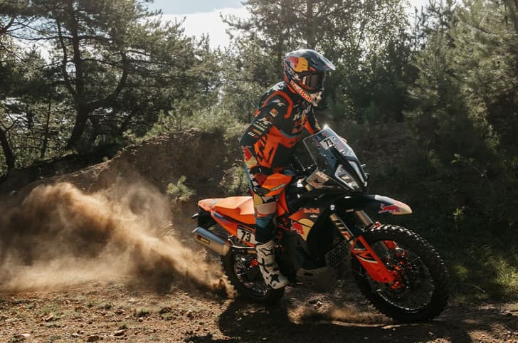 KTM 890 Adventure R Rally off road shot 