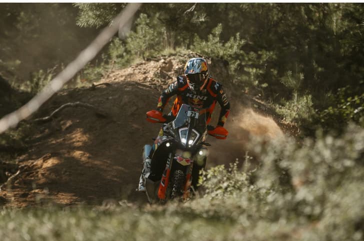 KTM 890 Adventure R Rally outdoor shot 
