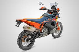 KTM 890 Adventure R Rally rear right three quarter image 