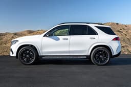 Mercedes-Benz GLE SUV facelift side profile