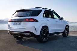 Mercedes-Benz GLE SUV facelift rear design