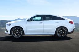 Mercedes-Benz GLE Coupe facelift side profile