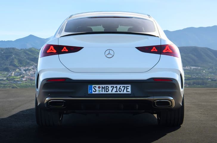 Mercedes-Benz GLE Coupe facelift rear design