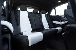 Mercedes-Benz GLE Coupe facelift rear seats