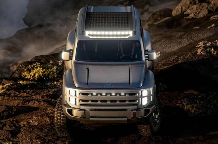 Hyundai Boulder concept front top view