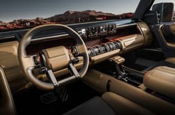 Hyundai Boulder concept interior