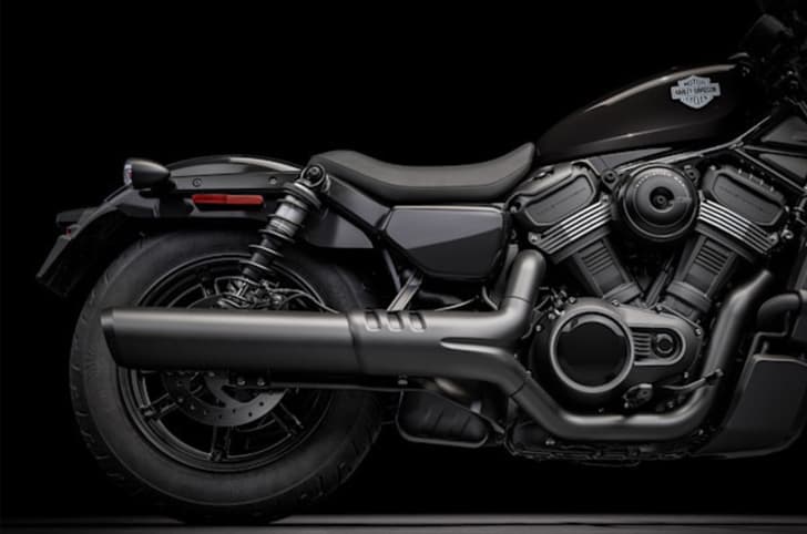 Harley Davidson Nightster side shot