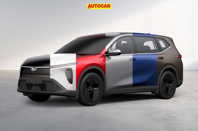 Vinfast VF MPV 7 colours gallery