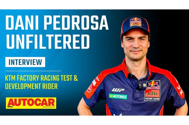 KTM Factory Racing development rider Dani Pedrosa interview video Dani Pedrosa interview video