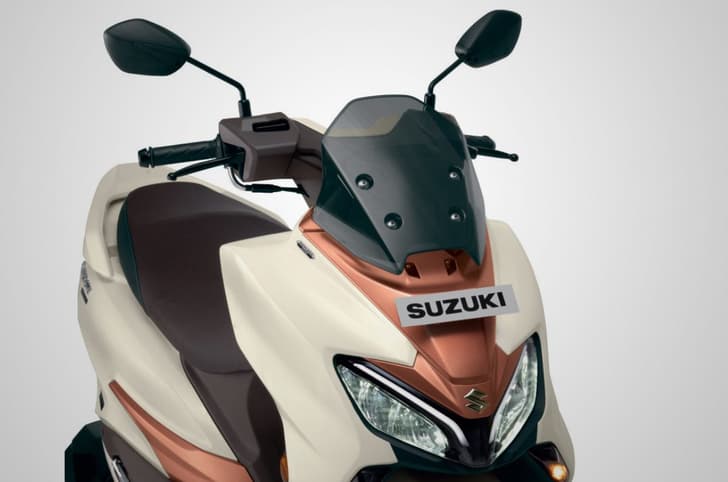 Suzuki Burgman Street front fascia image