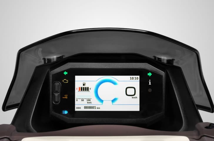 Suzuki Burgman Street TFT cluster