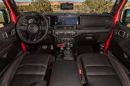 Jeep Gladiator Red Rock concept interior