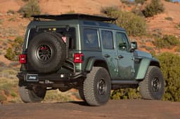 Jeep Wrangler Anvil 715 concept rear quarter static