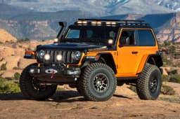 Jeep Wrangler Buzzcut concept front quarter stati