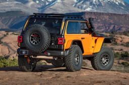 Jeep Wrangler Buzzcut concept rear quarter static
