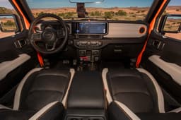 Jeep Wrangler Buzzcut concept interior
