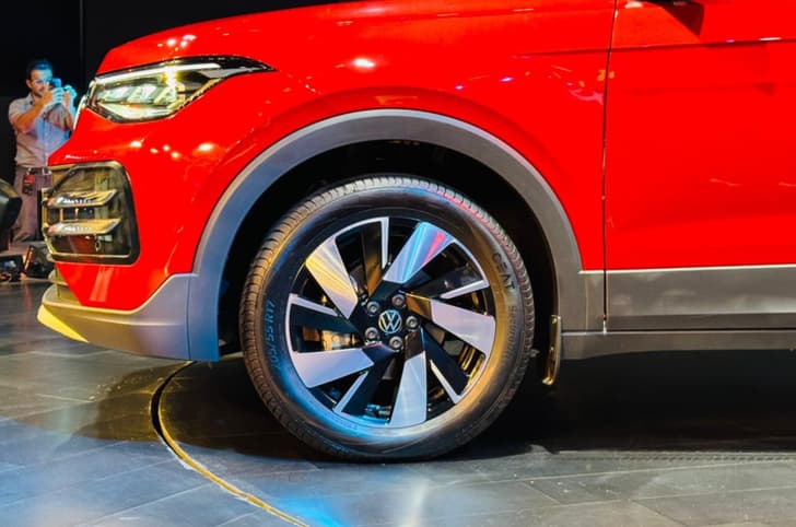 Volkswagen Taigun facelift alloy wheels