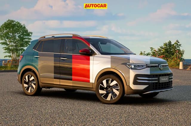 Volkswagen Taigun facelift colours gallery