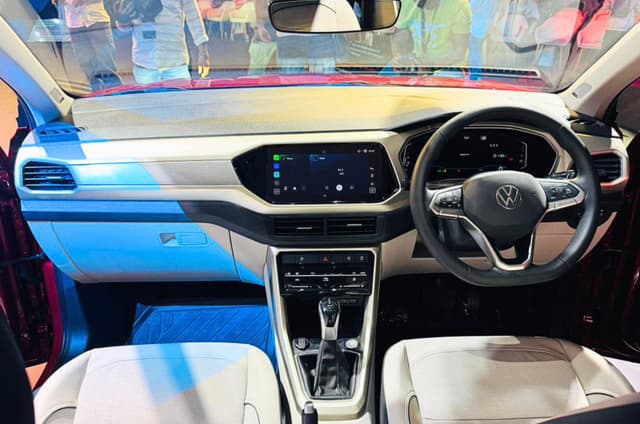 Volkswagen Taigun facelift interior