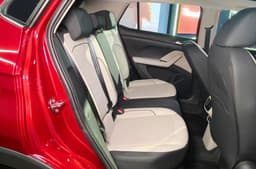Volkswagen Taigun facelift rear seats