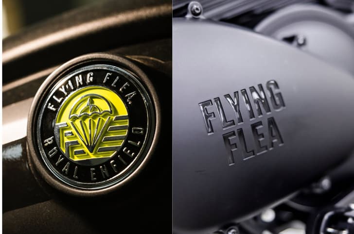 Royal Enfield Flying Flea C6 badge 