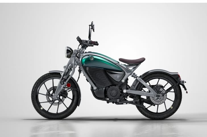 Royal Enfield Flying Flea C6 Side Profile Studio Shot 