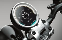 Royal Enfield Flying Flea C6 TFT instrument cluster 