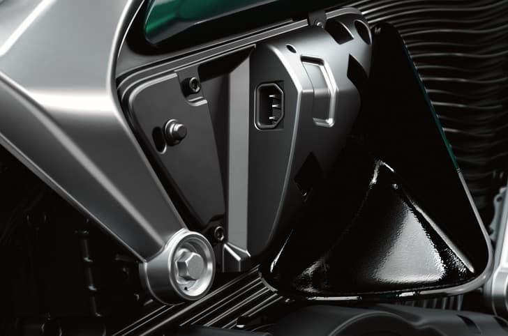 Royal Enfield Flying Flea C6 charger slot