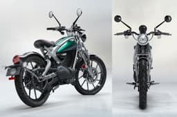 Royal Enfield Flying Flea C6 Front and Rear Studio shot