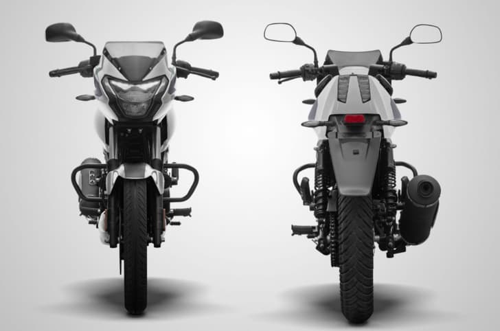 2026 Bajaj Pulsar 180 Front and Rear Studio Shot