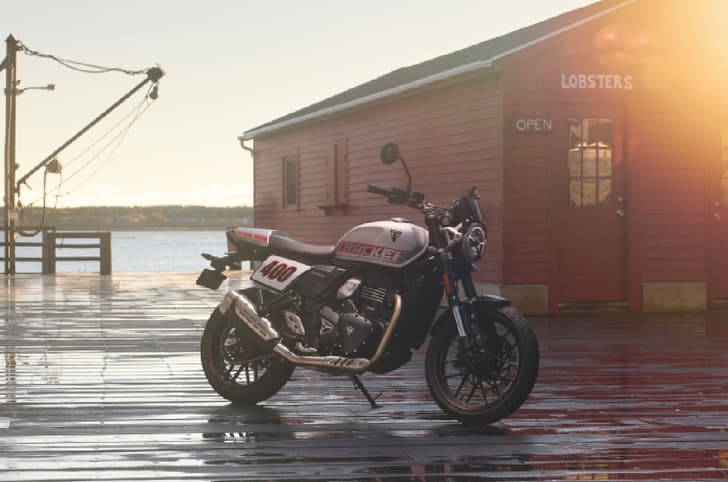 Triumph Tracker 400 features