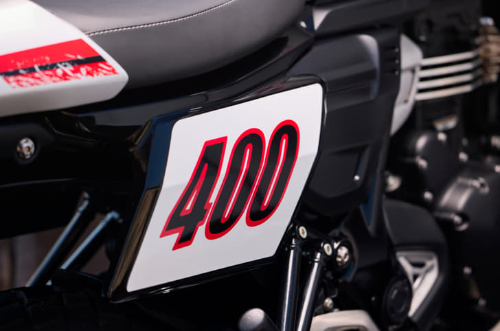 Triumph Tracker 400 features 