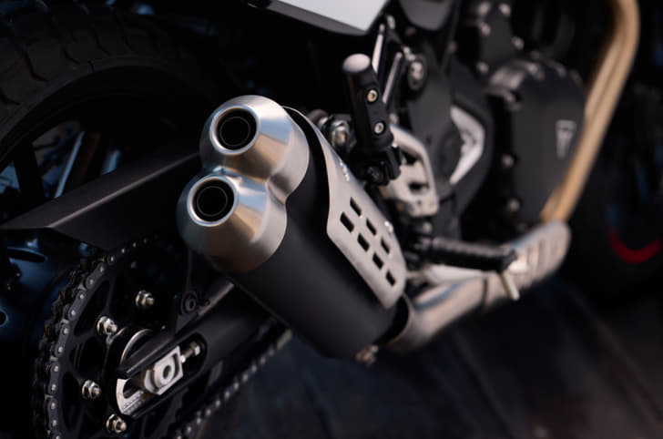 Triumph Tracker 400 features