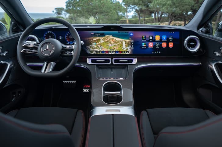 Mercedes-Benz Electric C-Class interior