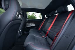 Mercedes-Benz Electric C-Class rear seats