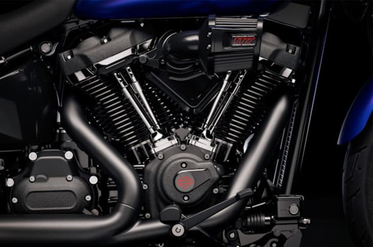 Harley-Davidson Low Rider S engine shot