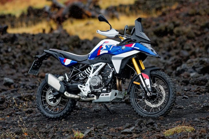 BMW F 450 GS front three quarter