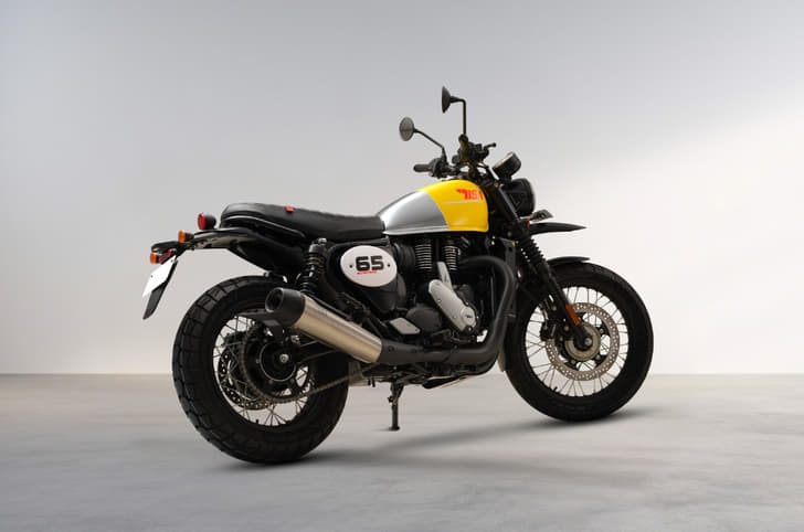 BSA Scrambler 650 studio image