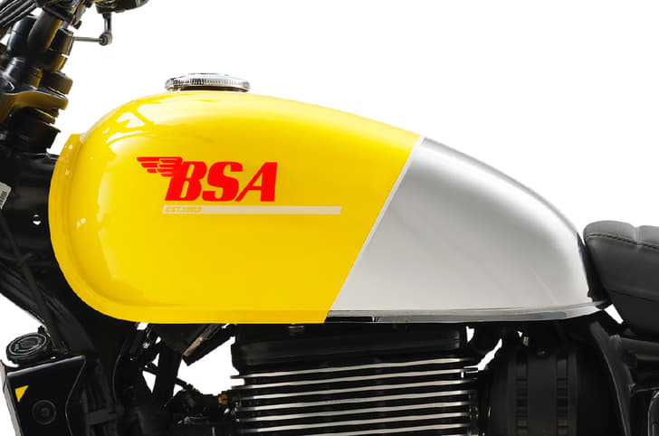 BSA Scrambler 650 studio image