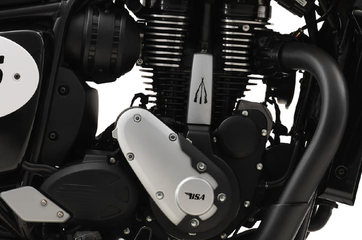 BSA Scrambler 650 studio image