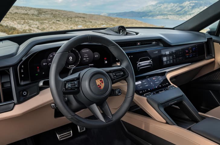 Porsche Cayenne Coupe Electric interior