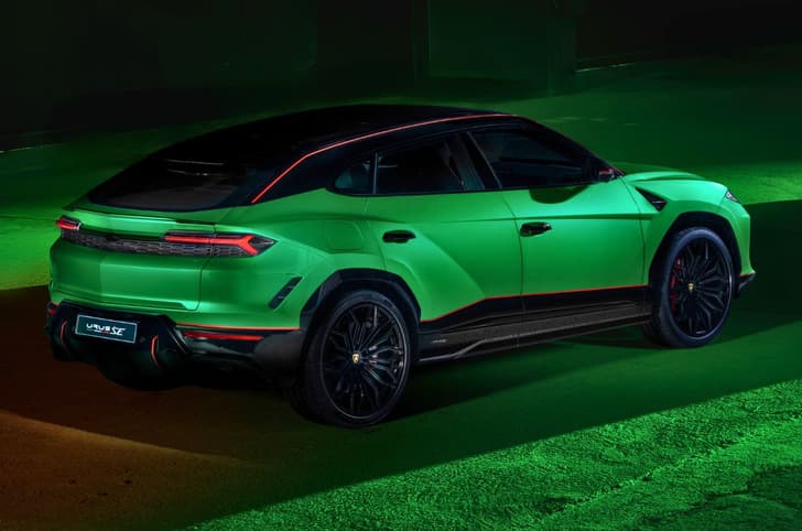Lamborghini Urus SE Tettonero Capsule rear design