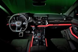 Lamborghini Urus SE Tettonero Capsule dashboard
